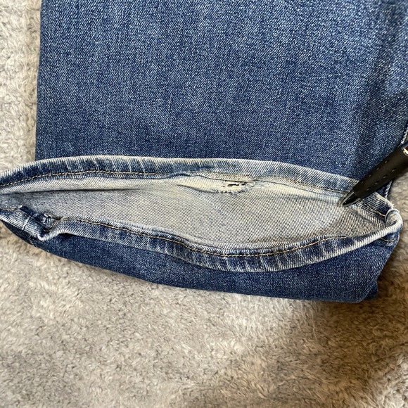 Abercrombie & Fitch Jeans‎ Womens 4R/27 Flare High Rise Denim Stretch Boho Artsy - Picture 11 of 16